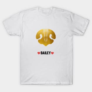 Bailey Dog Name T-Shirt